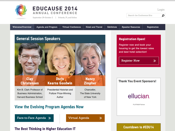 EDUCAUSE Annual Conference Redesign