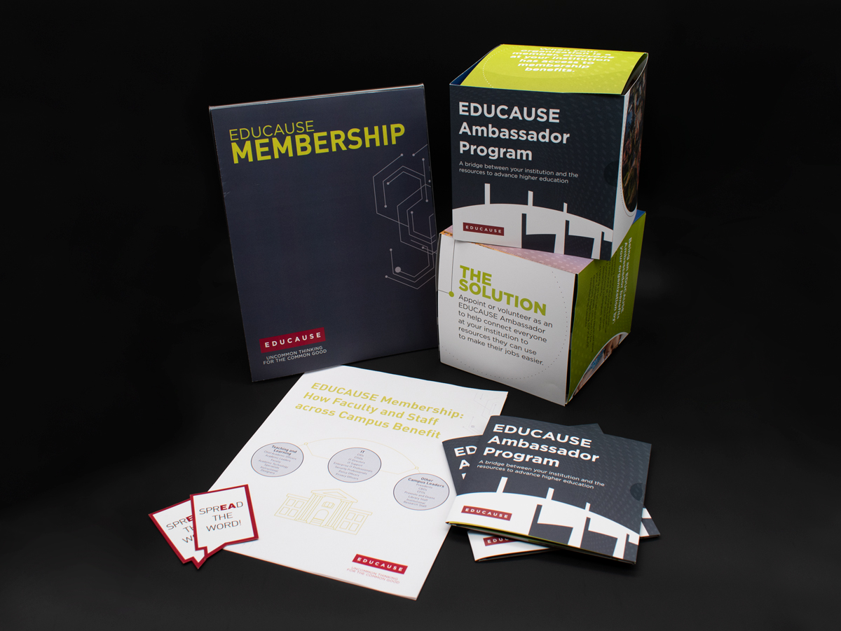 EDUCAUSE Ambassador Program Full Product Set Image